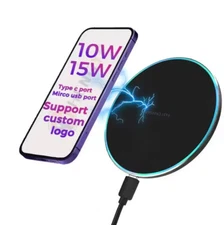 Wirelss Charger  mobile phone ultra-thin aluminum alloy 10W/15W 2 PACK!!!