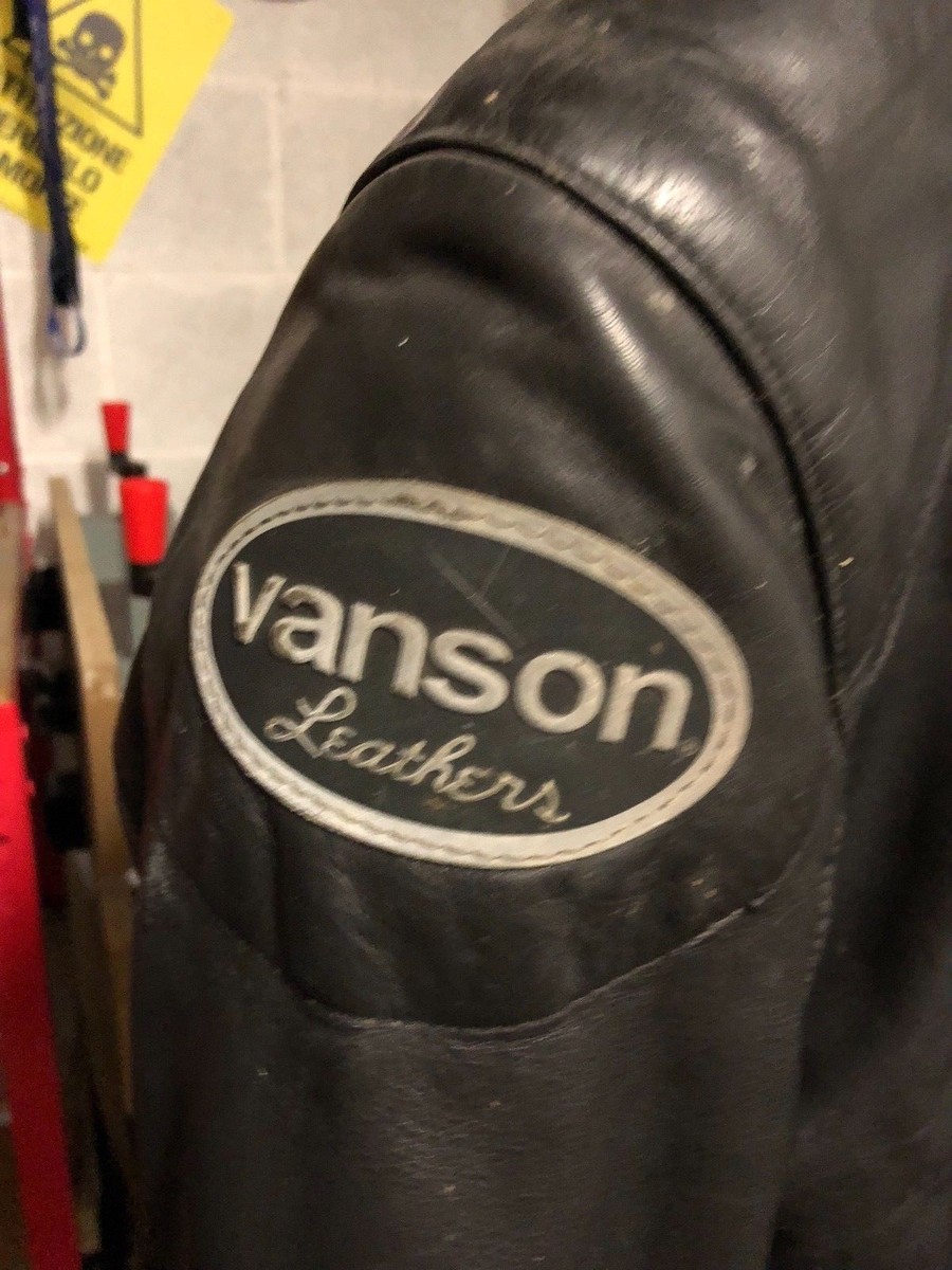 BUELL VANSON Leather jacket taglia SM