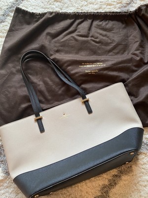 grey kate spade purse