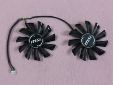 Pair Fans Cooler Fan For MSI ARMOR RX570 RX580 GTX 950 PLD09210S12HH 85mm