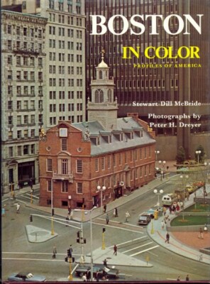 BOSTON IN FARBFOTOGRAFIE AA.VV. HASTING HOUSE 1980