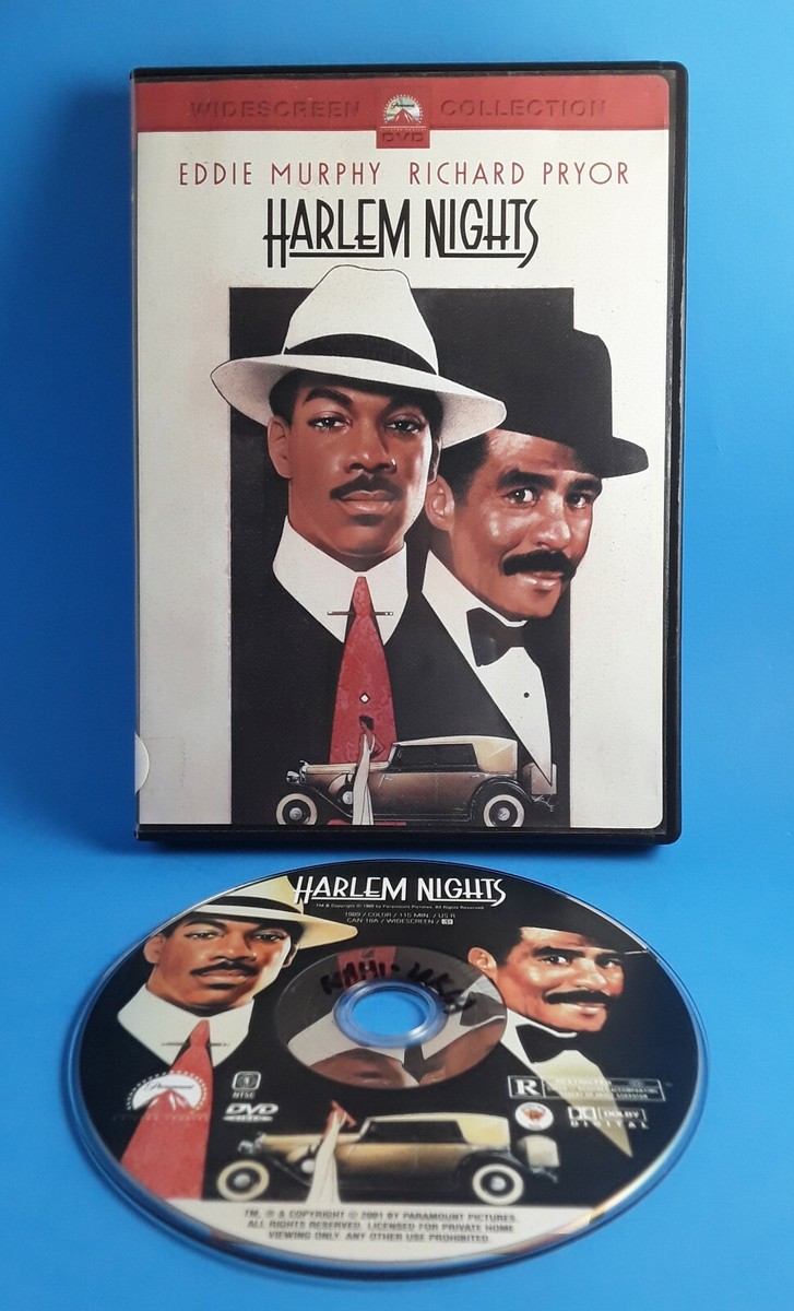 Harlem Nights 1989 (DVD 2001)☆Eddie Murphy, Richard Pryor, Redd