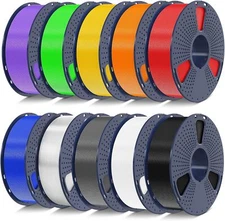 【Buy 7 PAY 4】SUNLU PLA+ (PLA Plus) 3D Printer Filament 1.75mm 1KG Neatly Wound 
