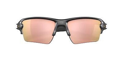 Flak® 2.0 XL Prizm Rose Gold Polarized Lenses, Matte Black Frame Sunglasses