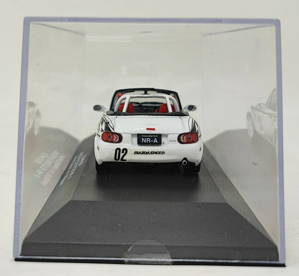 KYOSHO 1:43 MAZDA ROADSTER NR-A #02 JC04035W EDICIÓN LIMITADA MODELO COCHE FUNDIDO Foto 4 de 4