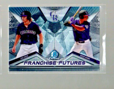 2020 Bowman Chrome Draft Franchise Futures #FFJZ Drew Romo Zac