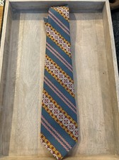 Mr John Beau Brummell 1970s Tie 100%polyester Vintage Men’s