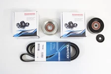 Asianautos Drive Belt Tensioner Pulley Idler Kit Fits: Lexus IS250 IS350 06-12