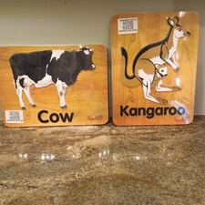 New still wrapped Lot Of 2 Unused Kaplan Puzzles Year 2000