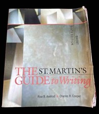 The St. Martin's Guide to Writing: Short, 6th Edition, (Vintage), FAST SHIPPING!
