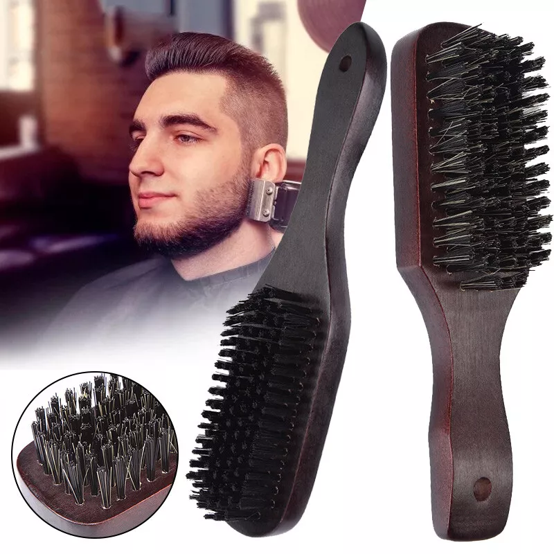 Boar Bristle Hair Brush with Beechwood Handle