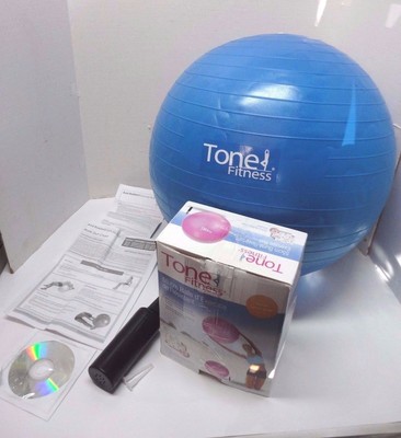 tone fitness exercise ball
