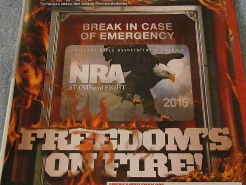NRA: American Rifleman; FREEDOM'S ON FIRE! ; Dec. 2015 - Picture 2 of 3