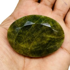 477.5 Cts Natural Sapphire Bi Color 51x38mm Huge Pendant Size Unheated Gemstone