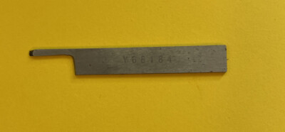 USED* Y68184-YAMATO-UPPER KNIFE-FOR SEWING MACHINES-FREE SHIPPING