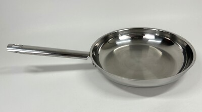 Wolfgang Puck Cafe Collection 9  18/10 Stainless Steel Skillet Omelet Pan NO LID