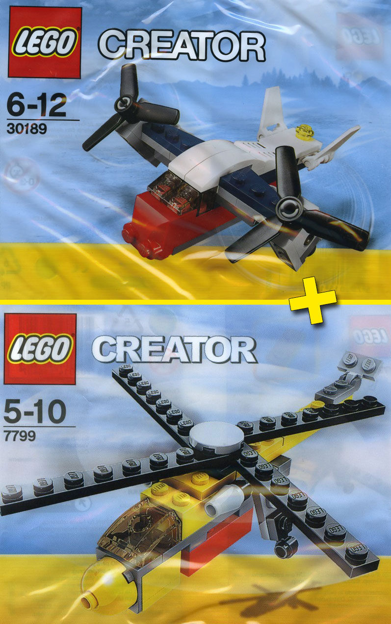 LEGO Creator 30189 Cargo Copter le cadeau d'anniversaire idéal pour constructeur