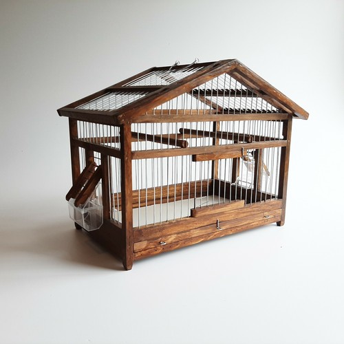 rustic bird cage
