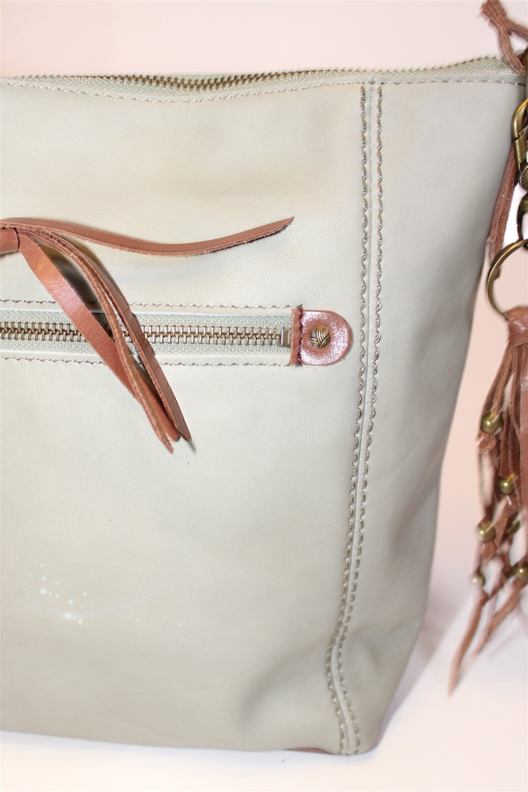 The Sak Ashland Leather Crossbody NWD Meadow Green Small Shoulder Purse