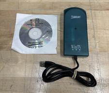 Hauppauge WinTV USB TV Tuner Capture SVideo Coax NTSC Model 40211 Rev B123  CD
