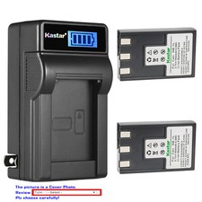 Kastar Battery AC Wall Charger for NB-1L NB-1LH Canon PowerShot S500 Camera