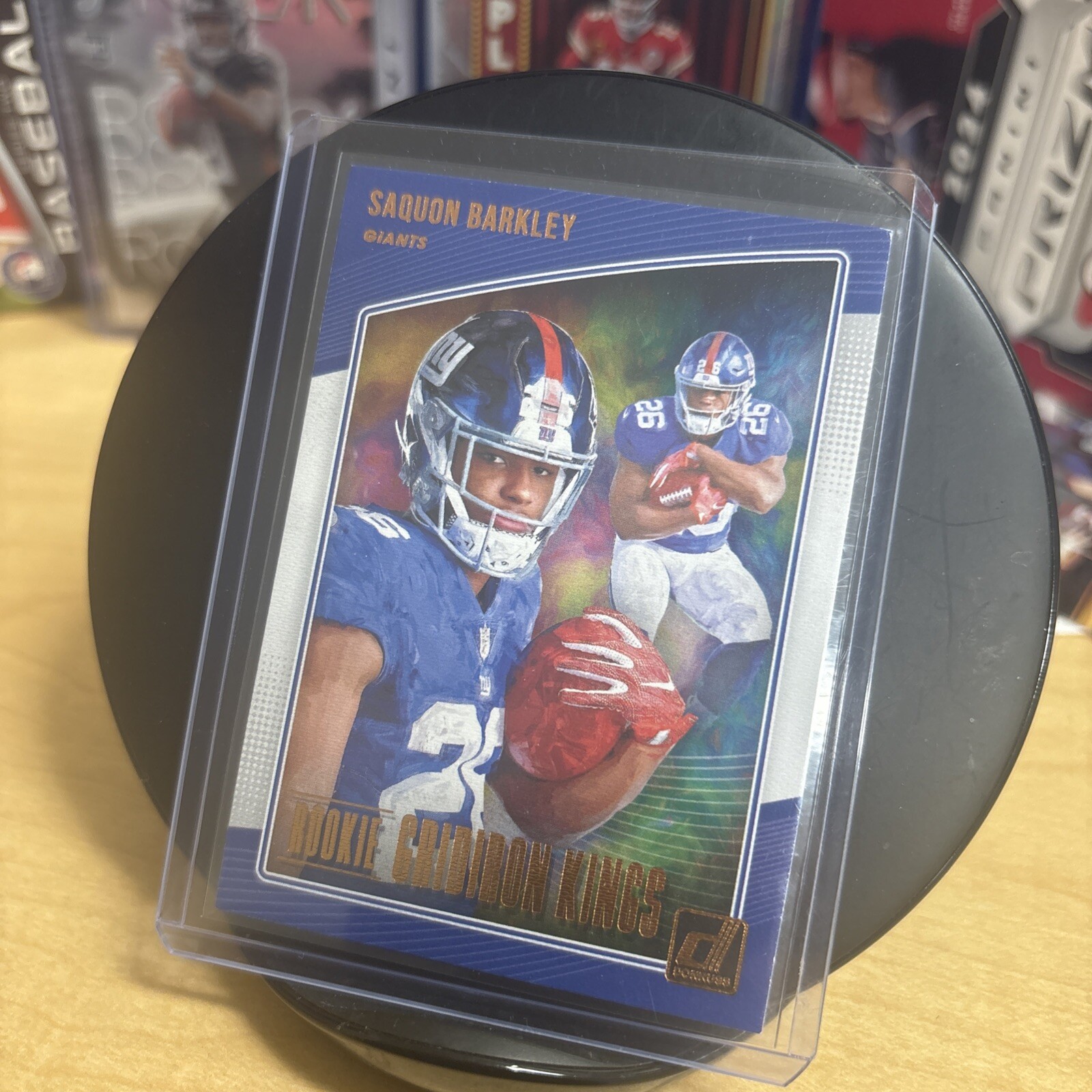 2018 Panini Donruss - Rookie Gridiron Kings #RGK-6 Saquon Barkley (RC)