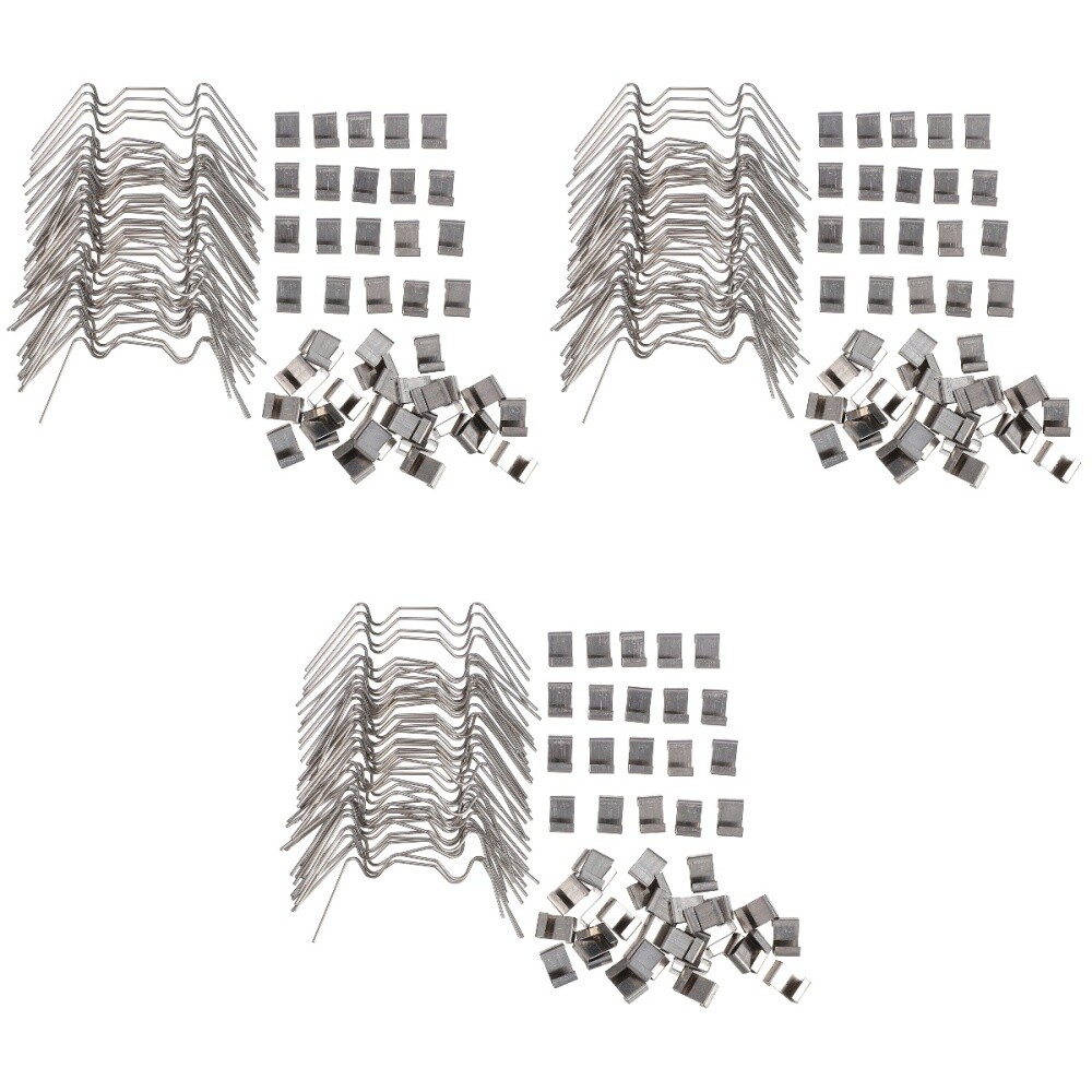 300 Pcs Greenhouse Glass Clamps Electric Wire Useful Clips Multipurpose