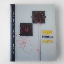 1952 Kodak Professional Handbook 5 Sections: Camera Technique Lenses Negative...
