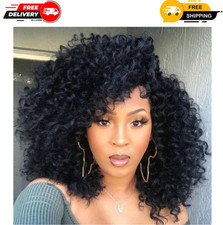 7 Packs 10" Curly Crochet Hair for Black Women - Deep Ocean Wave Synthetic Braid