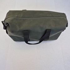 RAINS Travel Bag Green Sports Duffel Zip Closure Logo Waterproof