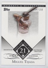 2007 Topps Moments & Milestones 64/150 Miguel Tejada #154 y4s