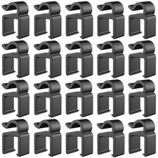 20 Pack Mic Cable Clips Microphone Cable Clip Mic Boompole Clips Wire Holder ...
