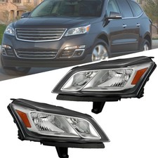Front Headlights For Chevrolet Traverse 2013-2016 2017 Left+Right Side Halogen