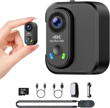 4K Mini Action Cam & Bodycam Körperkamera EI...