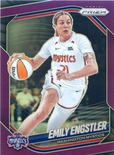 2025 Panini Prizm WNBA Purple /149 NO.84 Emily Engstler, Washington Mystics
