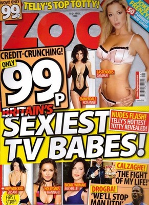 zoo magazine april 2008 madison welch