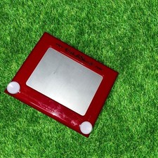 Ohio Art 505 Etch a Sketch Magic Screen Toy Vintage, Red