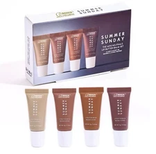 4PCS Summer Sundays Mini Lip Butter Balm Set LIMITED-ED New In Box Authentic  