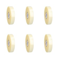 Clear Carton Sealing Hotmelt Tape 1.88 Inch x 1000 Yards 1.6 Mil 6 Rolls