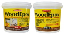 Abatron WoodEpox Epoxy Wood Replacement Compound, 2 Quart Kit, Part A  B