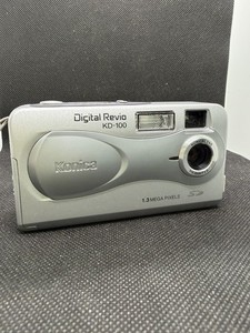 Konica Revio KD-100 Digital Camera 1.3MP Tested Working  With Carry Case