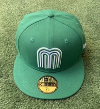 Gorra New Era 59FIFTY México Clásica Mundial de Béisbol Ajustada Talla 7 1/8 Limitada