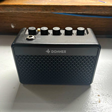 Donner 5W Rechargeable Guitar Practice Amp Guitar Cable included