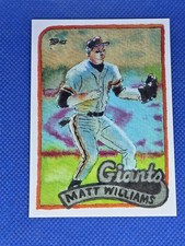 2025 Topps Shoebox Treasures Andy Friedman MATT WILLIAMS card SAN FRANCISCO