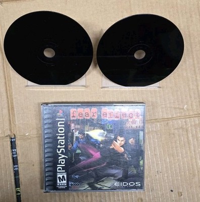 Fear Effect (Sony PlayStation 1 PS1, 2000) Black Label