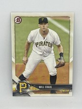 2018 Bowman Prospect Will Craig # BP146 Pittsburgh Pirates
