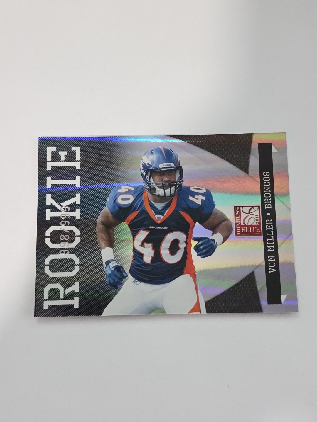 Von Miller #200 (Football Cards 2011 Panini Donruss Elite) — is it worth grading?