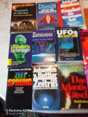Konvolut Ancient Aliens, Prä-Astronautik, UFOs etc Däniken 6x u.13x  Weitere