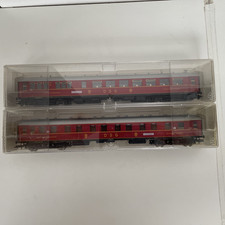 Fleischmann H0 5633 K+5634 K Schnellzug-Speisewagen/Schlafwagen DSG OVP wie Neu