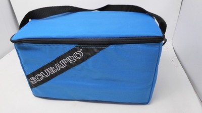 Scubapro Double Duty Regulator Bag. Nylon. Waterproof. 13'' x 8'' x 6'' VTG BLUE
